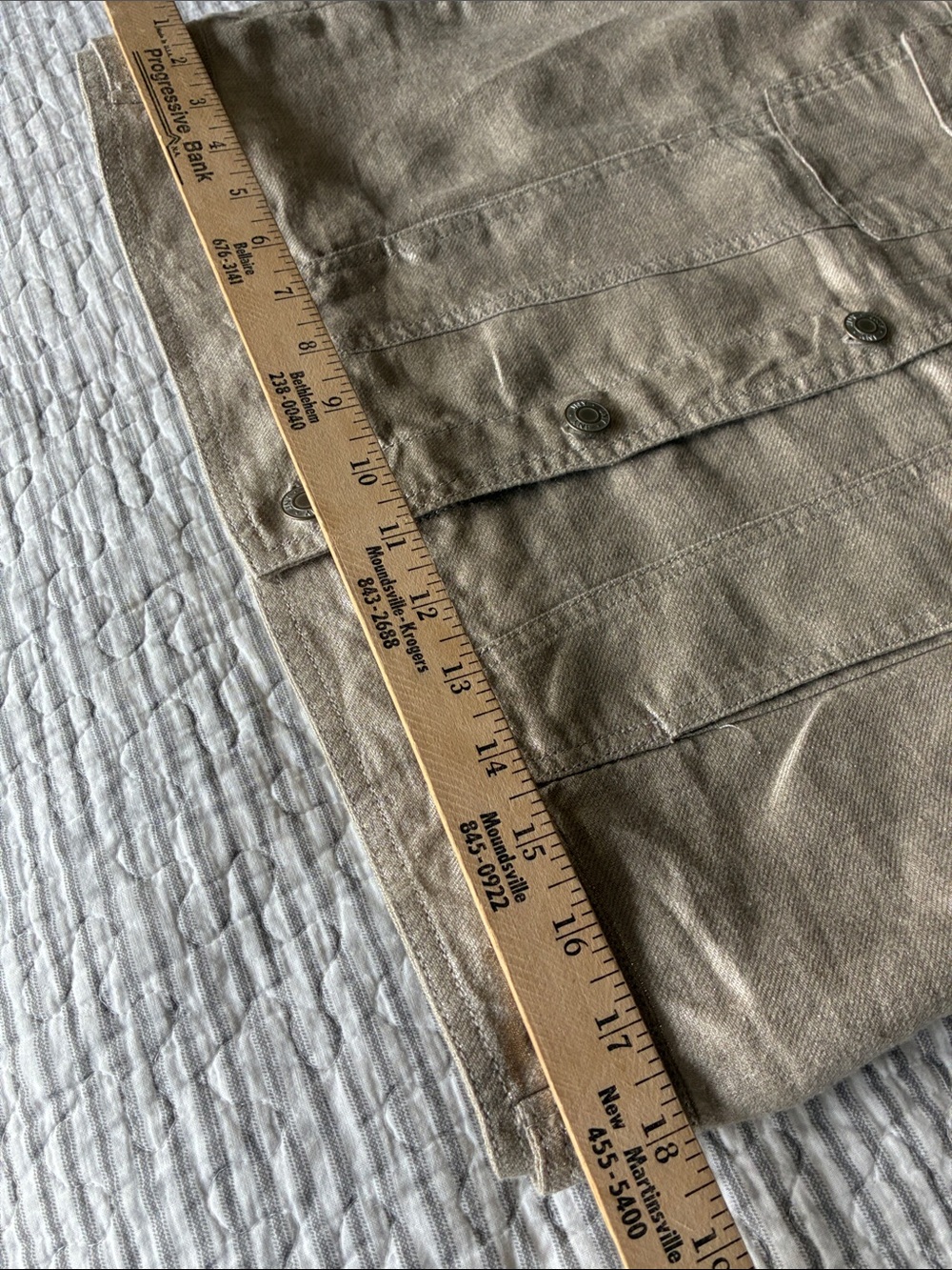 Jones NY SIZE: small to medium Women’s Metallic Silver/Cream Button-Front Jacket - Picture 9 of 10